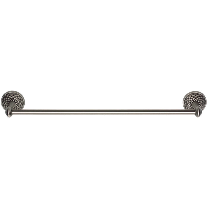 Atlas Homewares MANTB24-BRN Mandalay Single 26in (660mm) Towel Bar Brushed Nickel - KnobDepot