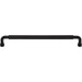 Top Knobs TK3266BLK Garrison 8 13/16" Center to Center Bar Pull Flat Black - KnobDepot