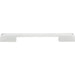 Atlas Homewares A892-MC Round Thin 7 9/16in (192mm) Center to Center Bar Pull Matte Chrome - KnobDepot