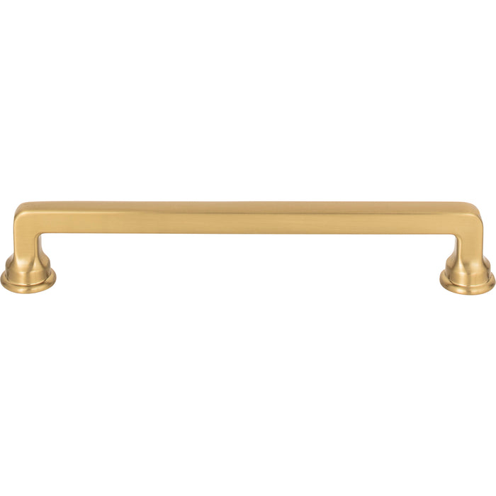 Atlas Homewares A104-WB Oskar 6 5/16in Center to Center Bar Pull Warm Brass