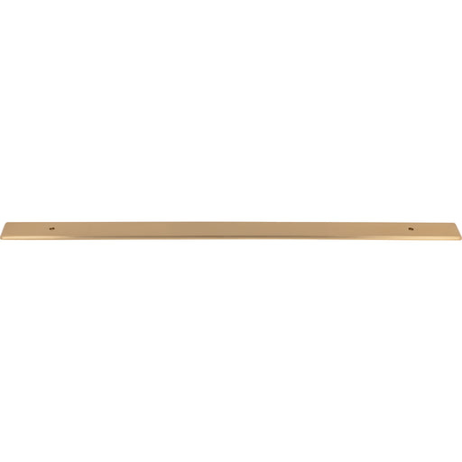 Top Knobs TK3288HB Radcliffe 18" Center to Center Pull Backplate Honey Bronze - KnobDepot