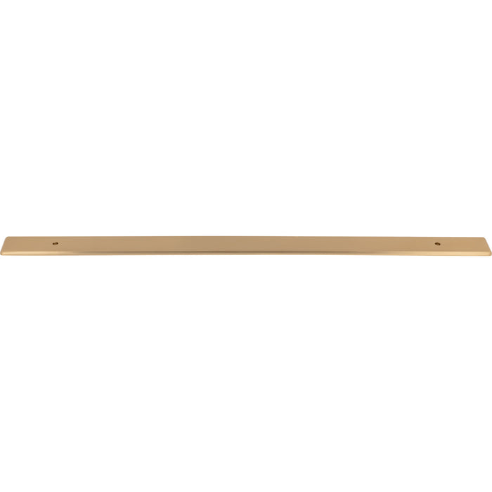 Top Knobs TK3288HB Radcliffe 18" Center to Center Pull Backplate Honey Bronze - KnobDepot