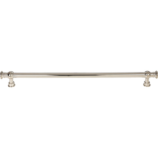 Top Knobs TK3126PN Ormonde 12" Center to Center Bar Pull Polished Nickel - KnobDepot