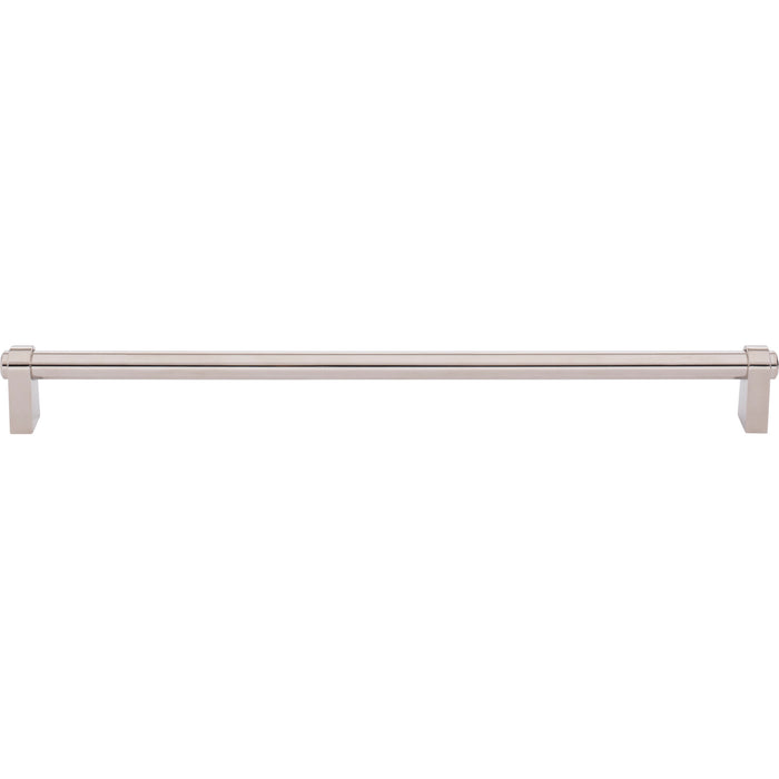Top Knobs TK3215PN Lawrence 12" Center to Center Bar Pull Polished Nickel - KnobDepot