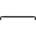 Top Knobs TK3267BLK Garrison 12" Center to Center Bar Pull Flat Black - KnobDepot