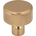 Top Knobs TK3261HB Garrison 1 1/4" Length Round Knob Honey Bronze - KnobDepot