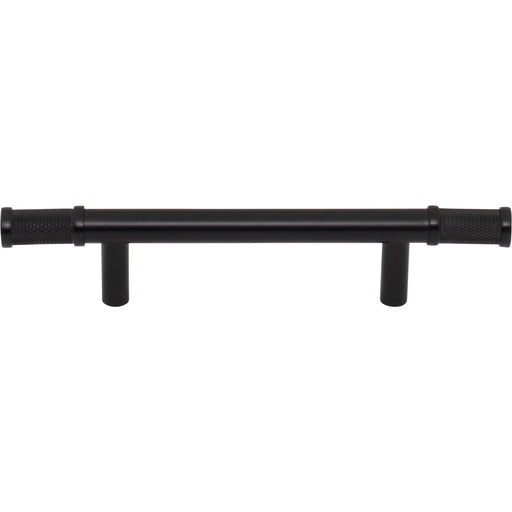 Top Knobs TK3232BLK Burnham 3 3/4" Center to Center Bar Pull Flat Black - KnobDepot
