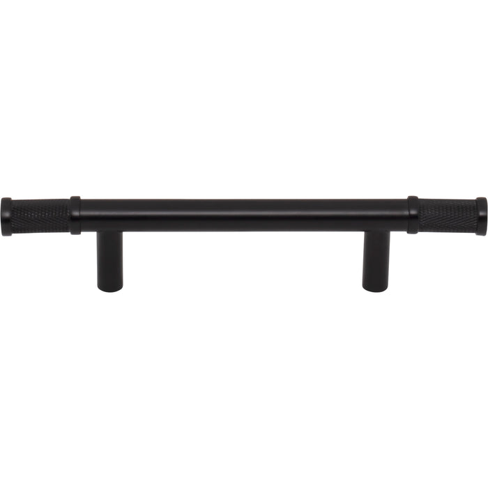 Top Knobs TK3232BLK Burnham 3 3/4" Center to Center Bar Pull Flat Black - KnobDepot
