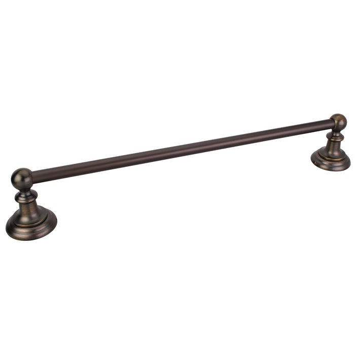 Elements BHE5-03DBAC-R Fairview Brushed Oil Rubbed Bronze 18" Single Towel Bar - Retail Packaged Brushed Oil Rubbed Bronze