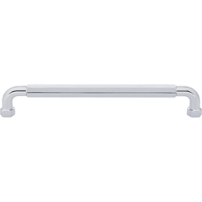 Top Knobs TK3208PC Dustin 18" Center to Center Appliance Pull Polished Chrome - KnobDepot
