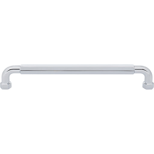 Top Knobs TK3207PC Dustin 12" Center to Center Appliance Pull Polished Chrome - KnobDepot