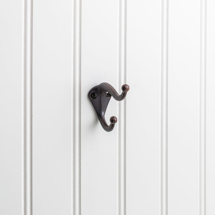 Elements YD10-231DBAC Wall Double Hook Brushed Oil Rubbed Bronze