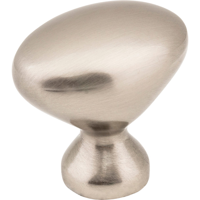Elements 897L-SN Merryville 1-1/4" Length Oval Knob Satin Nickel