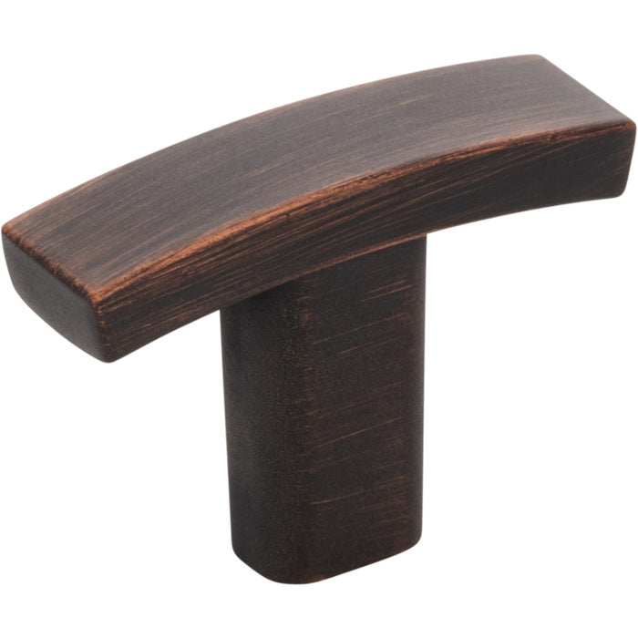 Elements 859T-DBAC Thatcher 1-1/2" Length Bar Knob Brushed Oil Rubbed Bronze