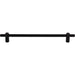 Top Knobs TK3256BLK Dempsey 8 13/16" Center to Center Bar Pull Flat Black - KnobDepot