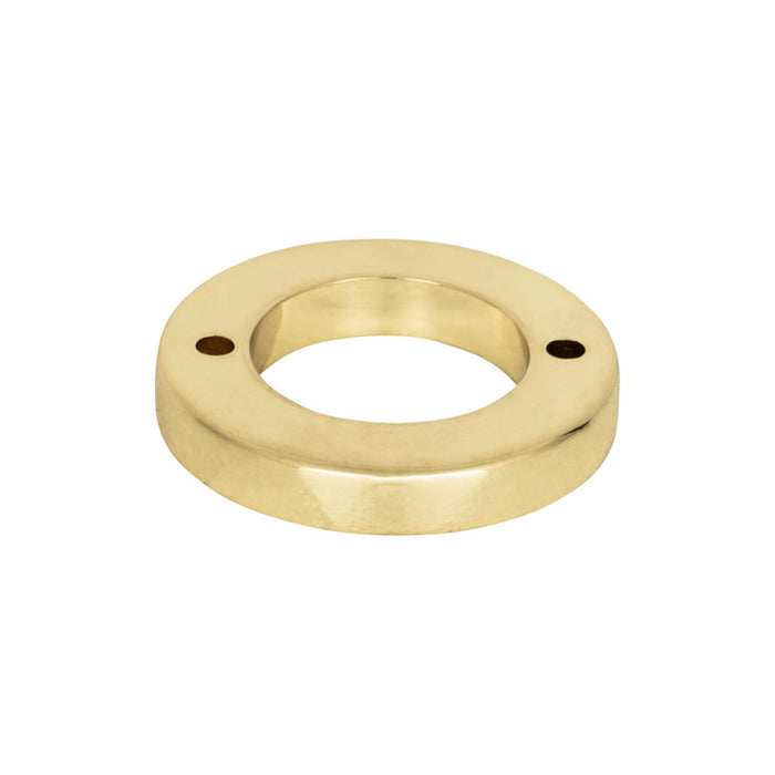 Atlas Homewares 388-FG Tableau Round 1 7/16in (37mm) Center to Center Pull Backplate French Gold - KnobDepot