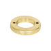 Atlas Homewares 388-FG Tableau Round 1 7/16in (37mm) Center to Center Pull Backplate French Gold - KnobDepot