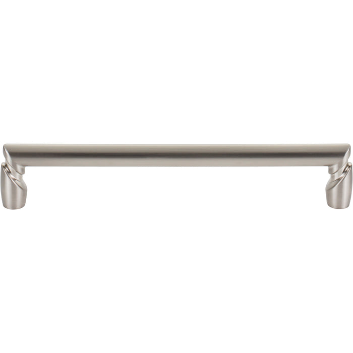 Top Knobs TK3134BSN Florham 6 5/16" Center to Center Bar Pull Brushed Satin Nickel - KnobDepot
