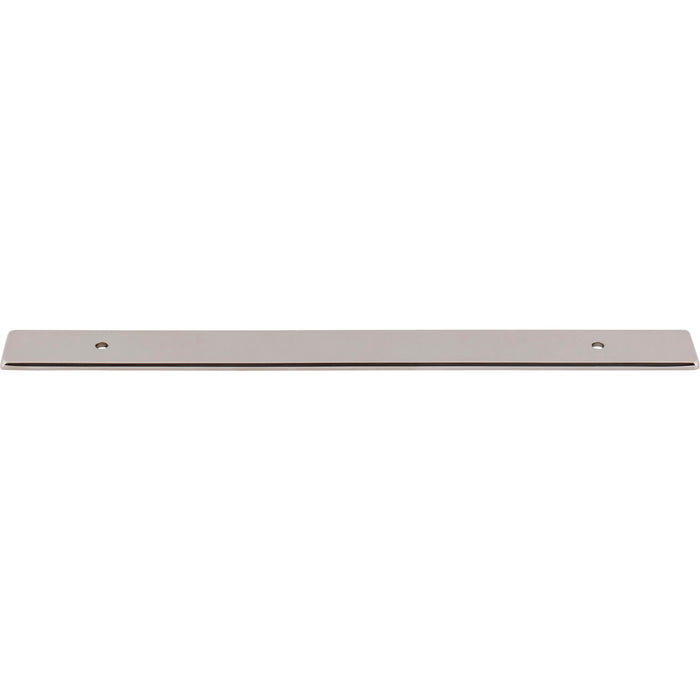 Top Knobs TK3284PN Radcliffe 7 9/16" Center to Center Pull Backplate Polished Nickel - KnobDepot