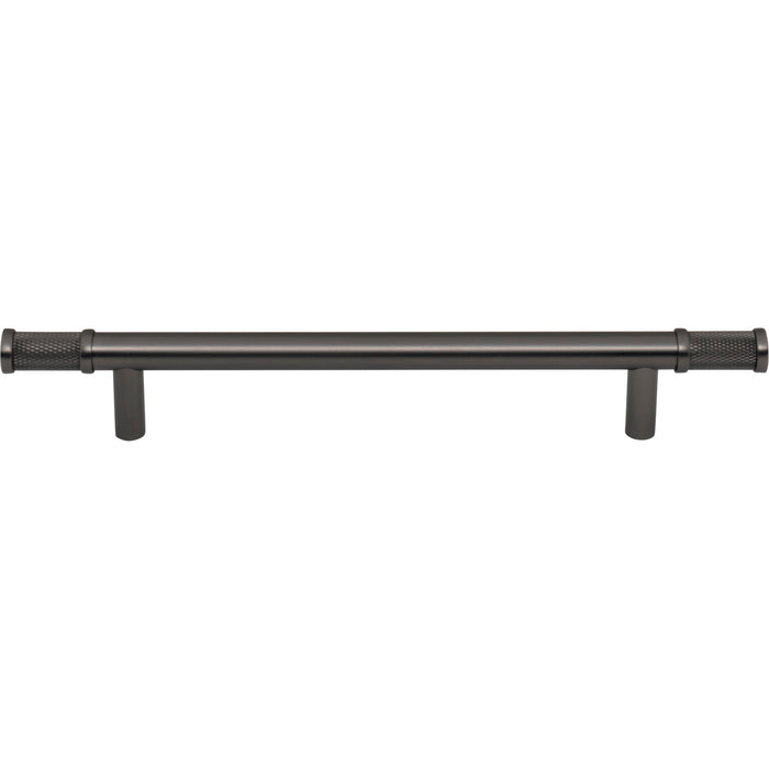 Top Knobs TK3234AG Burnham 6 5/16" Center to Center Bar Pull Ash Gray - KnobDepot