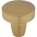 Top Knobs TK3130HB Florham 1 1/4" Diameter Round Knob Honey Bronze - KnobDepot