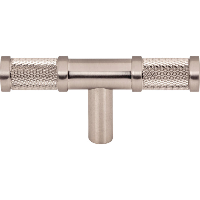 Top Knobs TK3231BSN Burnham 3" Length Bar Knob Brushed Satin Nickel - KnobDepot