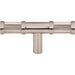 Top Knobs TK3231BSN Burnham 3" Length Bar Knob Brushed Satin Nickel - KnobDepot