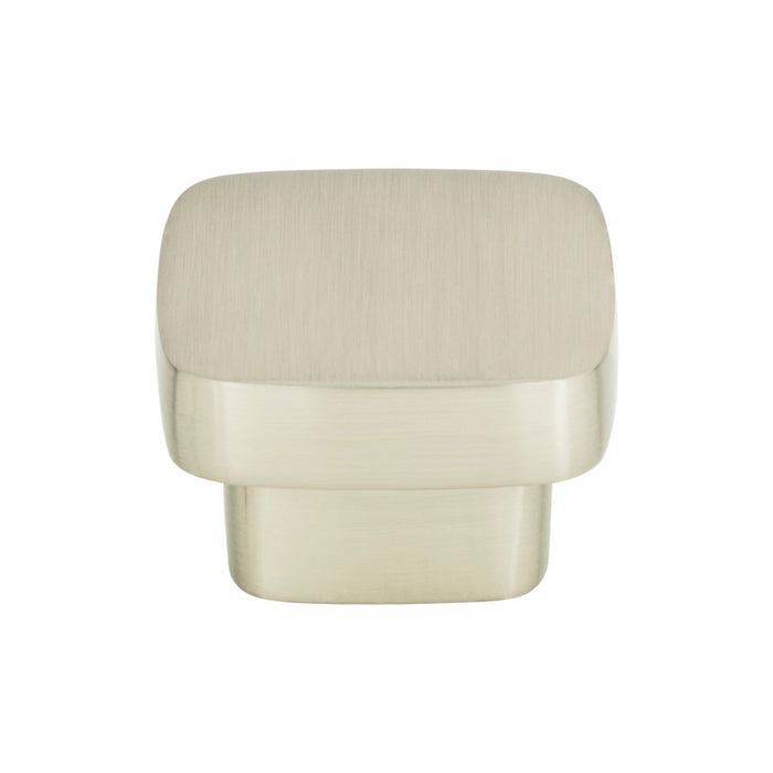 Atlas Homewares A910-BN Chunky Knobs 1 3/4in (44mm) Length Square Knob Brushed Nickel - KnobDepot