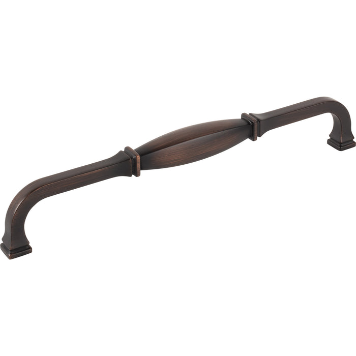 Jeffrey Alexander 278-12DBAC Audrey 12" Center-to-Center Appliance Pull Brushed Oil Rubbed Bronze