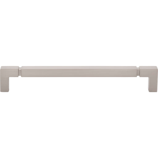 Top Knobs TK3224BSN Langston 7 9/16" Center to Center Bar Pull Brushed Satin Nickel - KnobDepot