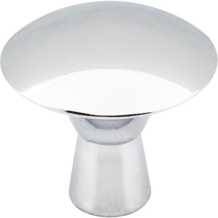 Elements 988PC Zachary 1-1/16" Diameter Mushroom Knob Polished Chrome