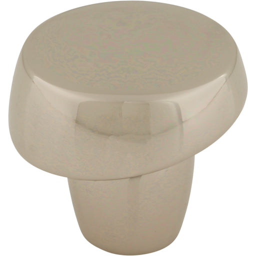 Top Knobs TK3131PN Florham 1 1/4" Diameter Round Knob Polished Nickel - KnobDepot