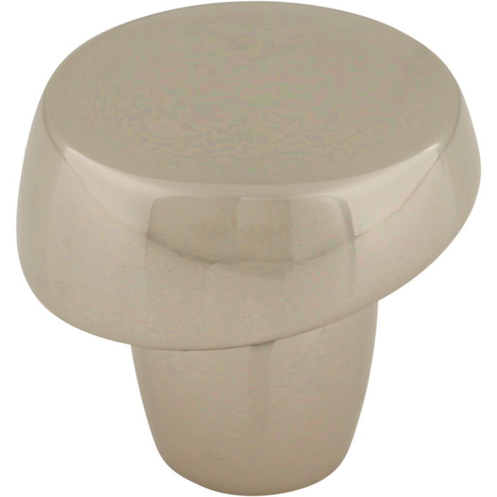 Top Knobs TK3131PN Florham 1 1/4" Diameter Round Knob Polished Nickel - KnobDepot
