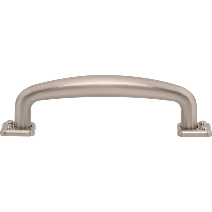 Atlas Homewares A541-BRN Benning 3 3/4in Center to Center Bar Pull Brushed Nickel