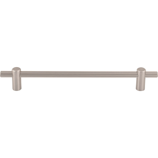 Top Knobs TK3255BSN Dempsey 7 9/16" Center to Center Bar Pull Brushed Satin Nickel - KnobDepot