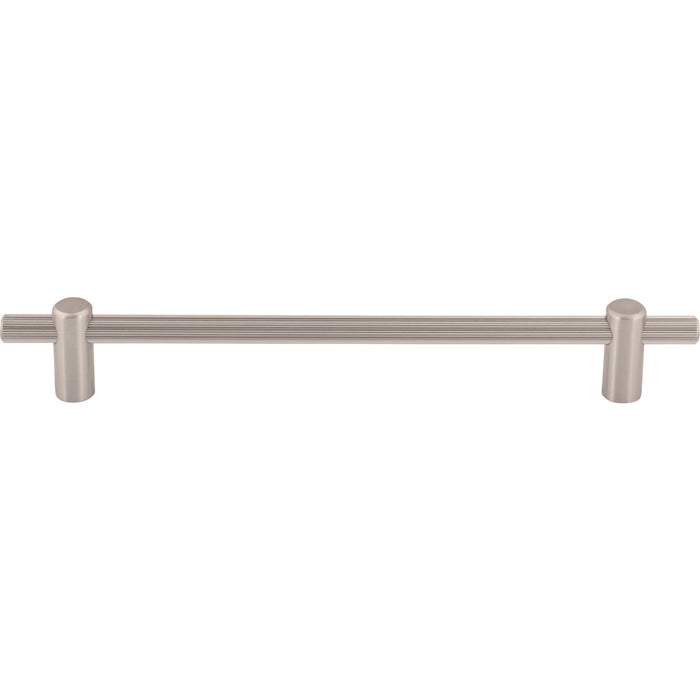Top Knobs TK3255BSN Dempsey 7 9/16" Center to Center Bar Pull Brushed Satin Nickel - KnobDepot