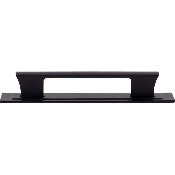 Atlas Homewares A6003-BL Zander 5 1/16in Center to Center Bar Pull Matte Black