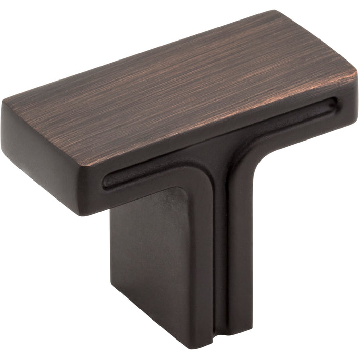 Jeffrey Alexander 867DBAC Anwick 1-3/8" Length Bar Knob Brushed Oil Rubbed Bronze