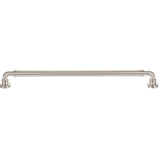 Top Knobs TK3146BSN Cranford 12" Center to Center Bar Pull Brushed Satin Nickel - KnobDepot