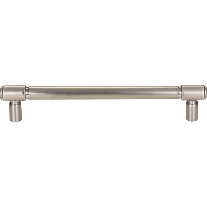 Top Knobs TK3114BSN Clarence 6 5/16" Center to Center Bar Pull Brushed Satin Nickel - KnobDepot