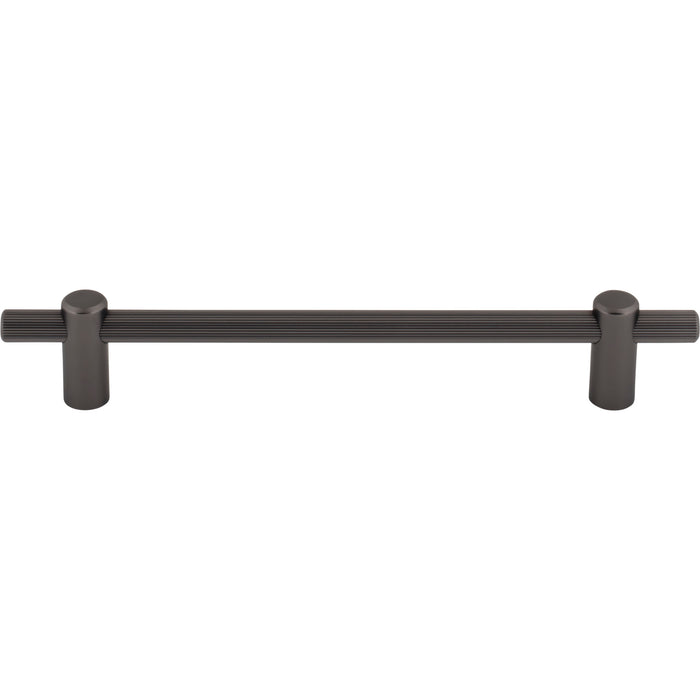 Top Knobs TK3254AG Dempsey 6 5/16" Center to Center Bar Pull Ash Gray - KnobDepot