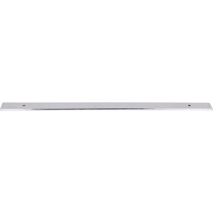Top Knobs TK3288PC Radcliffe 18" Center to Center Pull Backplate Polished Chrome - KnobDepot