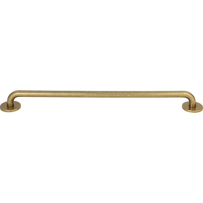 Atlas Homewares A606-UB Dot 12in Center to Center Bar Pull Vintage Brass