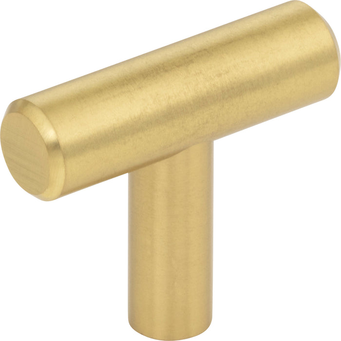 Elements 40BG Naples 1-9/16" Length Bar Knob Brushed Gold