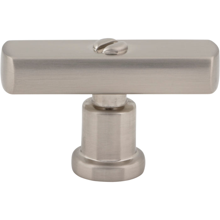 Atlas Homewares A981-BRN Everitt 2in Length Bar Knob Brushed Nickel