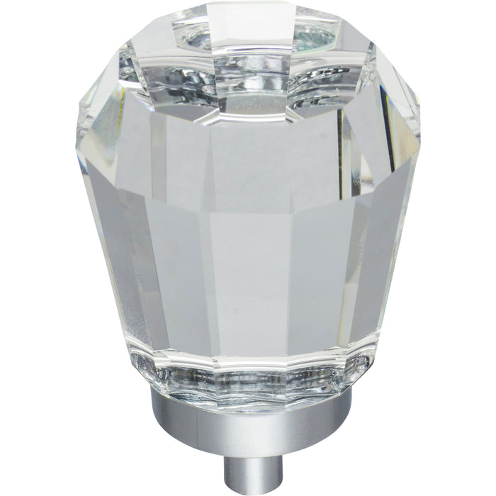 Jeffrey Alexander G150L-PC Harlow 1-1/4" Length Geometric Knob Polished Chrome