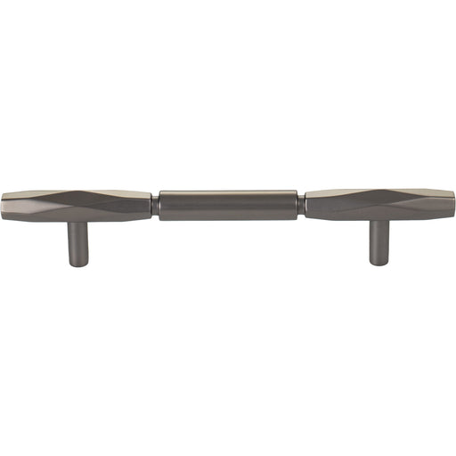 Top Knobs TK3082AG Kingsmill 5 1/16" Center to Center Bar Pull Ash Gray - KnobDepot