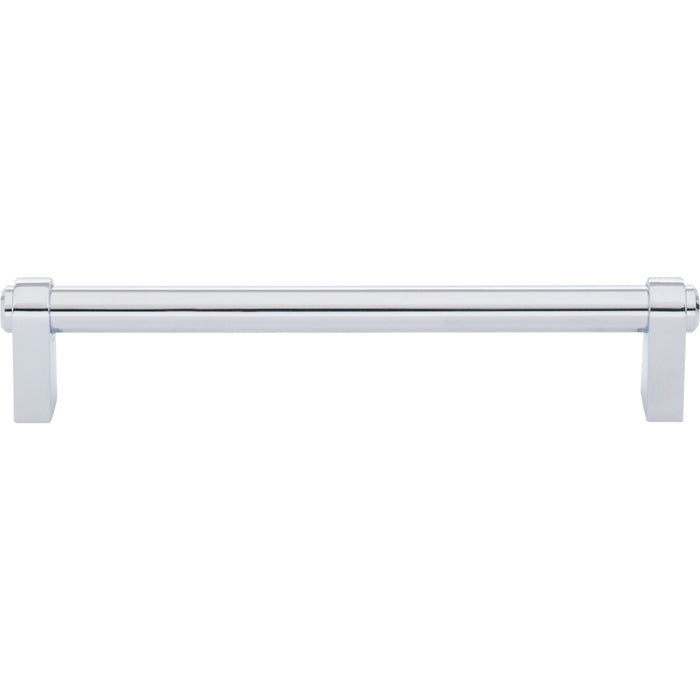 Top Knobs TK3212PC Lawrence 6 5/16" Center to Center Bar Pull Polished Chrome - KnobDepot