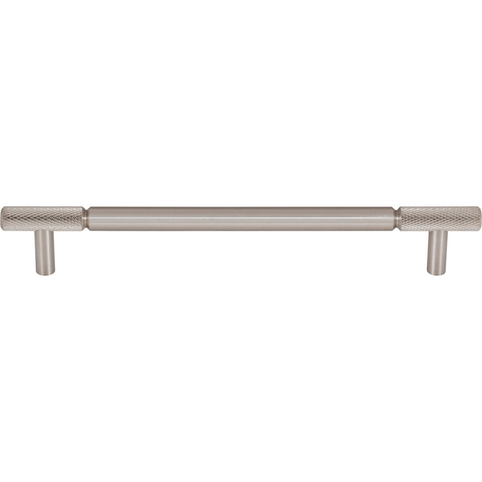 Top Knobs TK3243BSN Prestwick 7 9/16" Center to Center Bar Pull Brushed Satin Nickel - KnobDepot