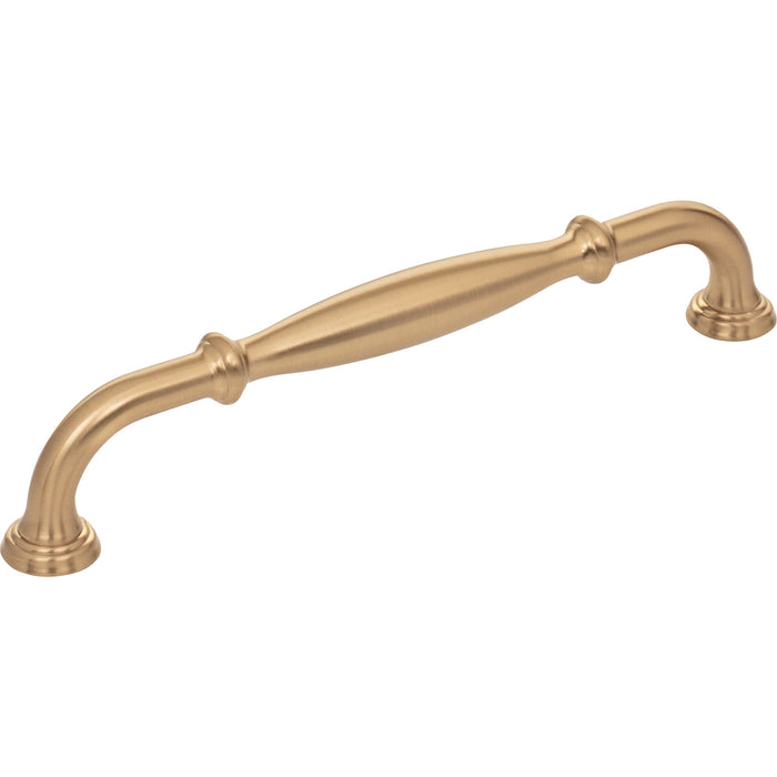 Jeffrey Alexander 658-160SBZ Tiffany 160 mm Center-to-Center Bar Pull Satin Bronze